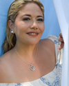 Aretes Boton de Perla de Agua Dulce en Plata 925