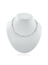 Collar Júpiter con Perlas y Cuentas de Plata 925