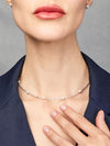 Collar Júpiter con Perlas y Cuentas de Plata 925