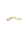 Anillo Zirconia 5A en Plata 925 con Baño de Oro de 18 kt Harmony Marquise