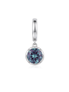 Charm Junio Alejandrita en Plata 925 y Oro de 18 kt