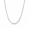 Collar Serpiente Baño de Oro de 18 kt
